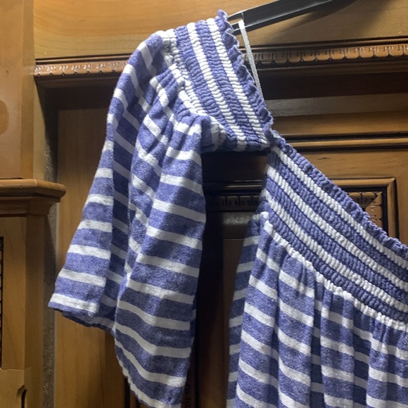 NWOT Rails Isabelle Off Shoulder Top in Parisian Blue Size Large - Picture 6 of 11